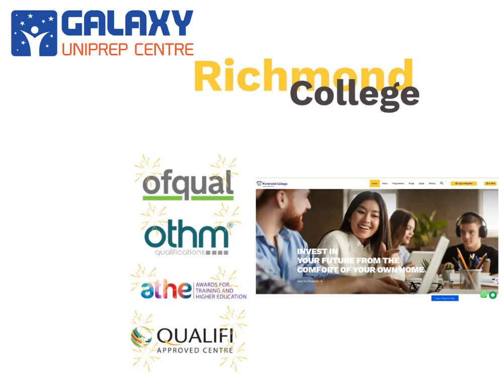Richmond College Affordable Online Ofqual Accredited Education Opportunity